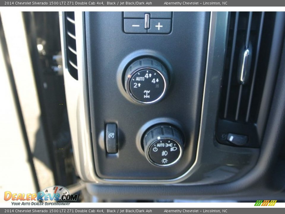 2014 Chevrolet Silverado 1500 LTZ Z71 Double Cab 4x4 Black / Jet Black/Dark Ash Photo #10