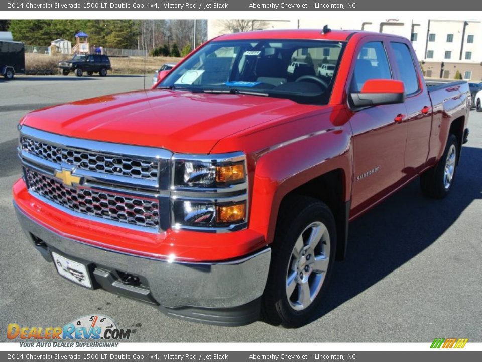 2014 Chevrolet Silverado 1500 LT Double Cab 4x4 Victory Red / Jet Black Photo #2