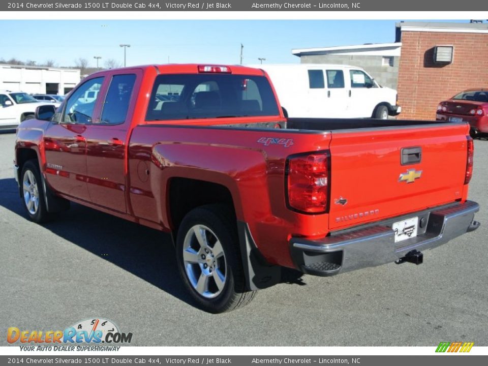 2014 Chevrolet Silverado 1500 LT Double Cab 4x4 Victory Red / Jet Black Photo #4