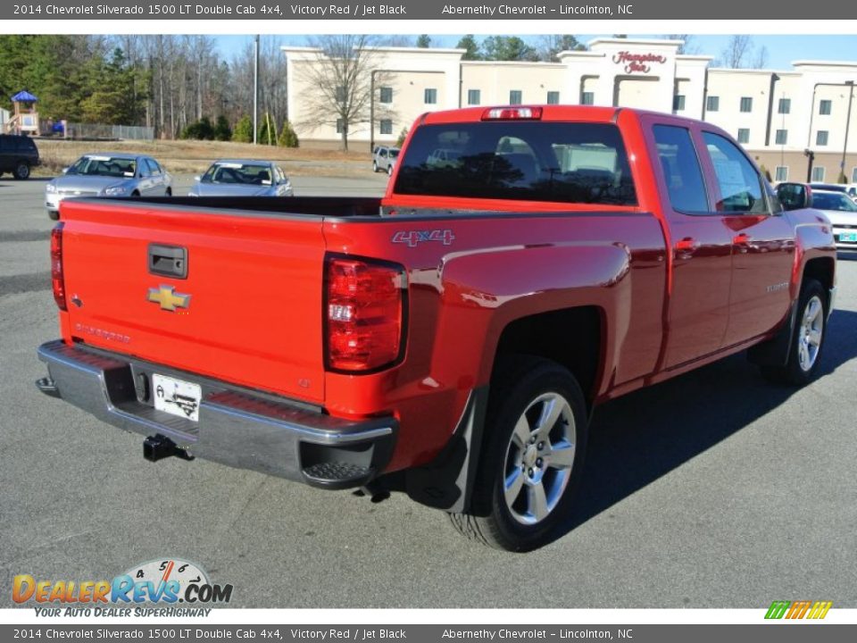 2014 Chevrolet Silverado 1500 LT Double Cab 4x4 Victory Red / Jet Black Photo #5
