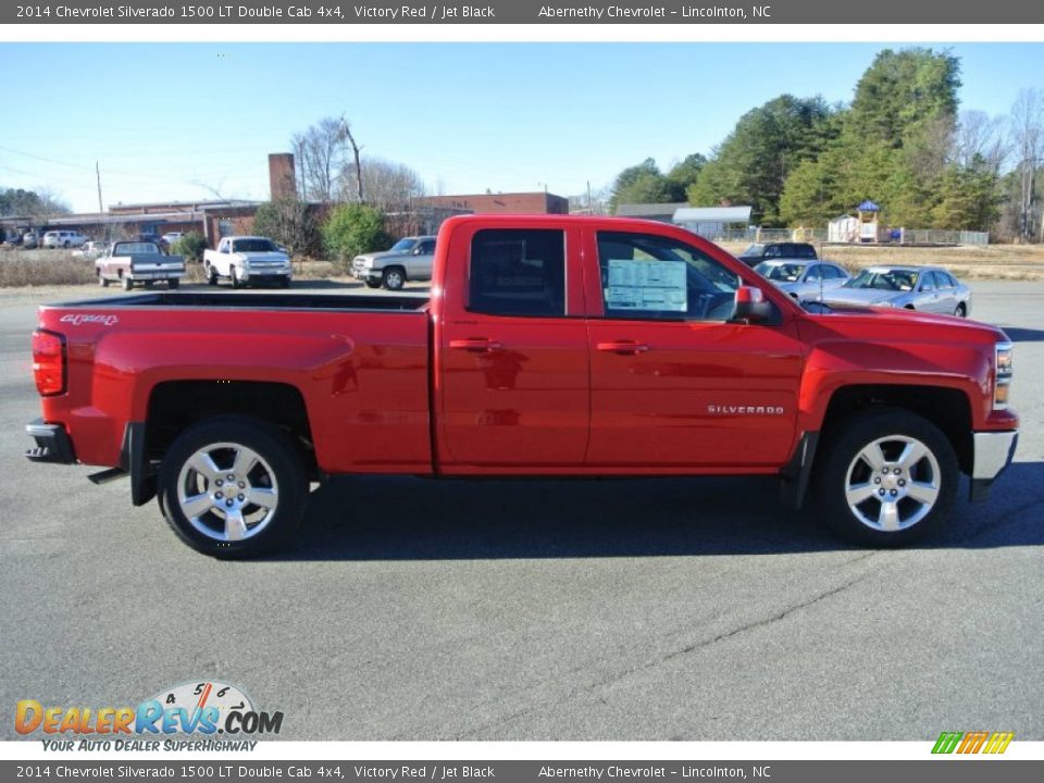 2014 Chevrolet Silverado 1500 LT Double Cab 4x4 Victory Red / Jet Black Photo #6