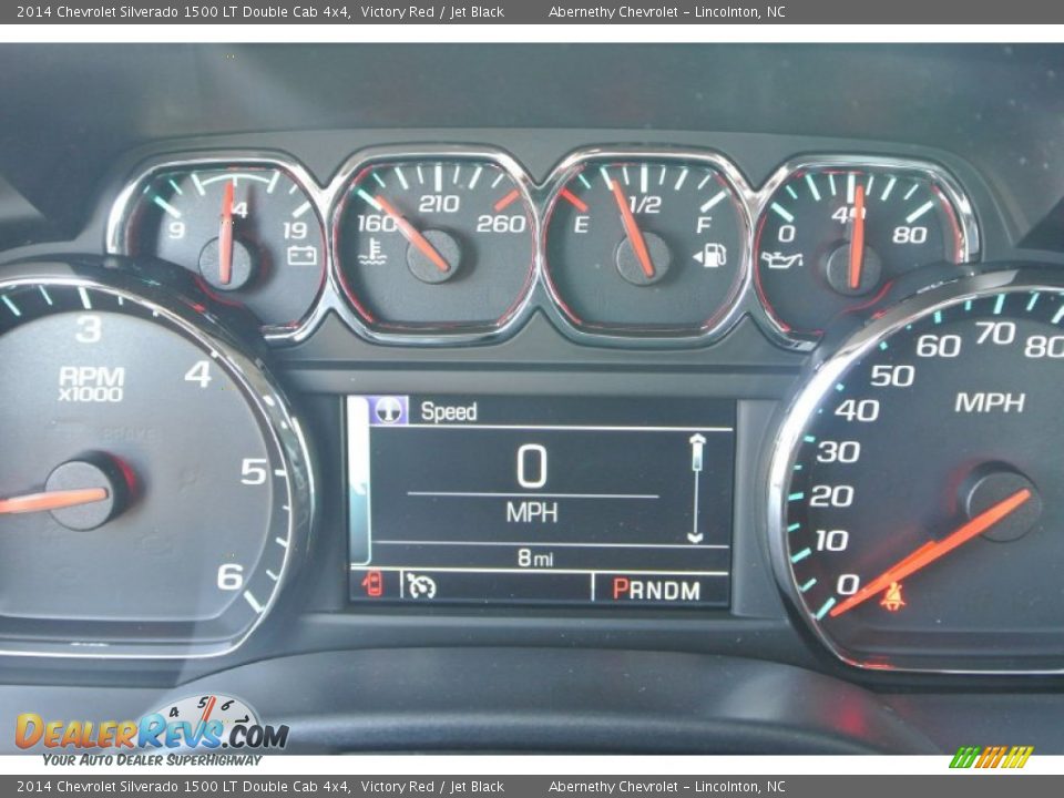2014 Chevrolet Silverado 1500 LT Double Cab 4x4 Victory Red / Jet Black Photo #11