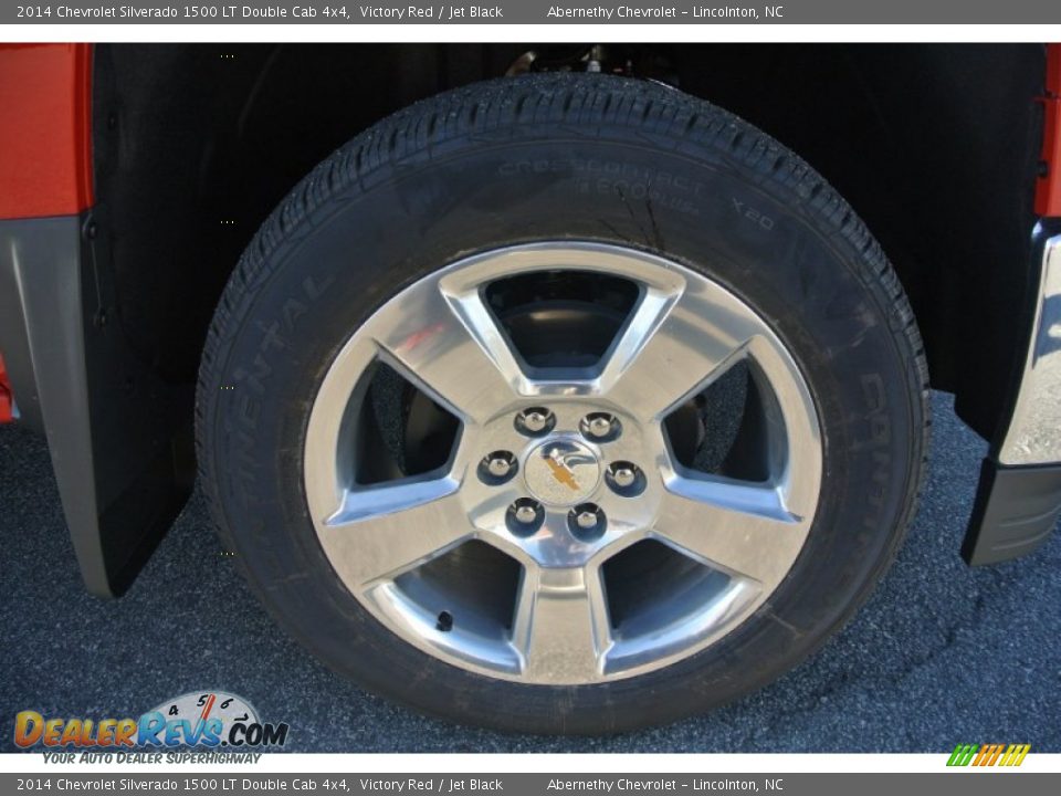 2014 Chevrolet Silverado 1500 LT Double Cab 4x4 Victory Red / Jet Black Photo #19
