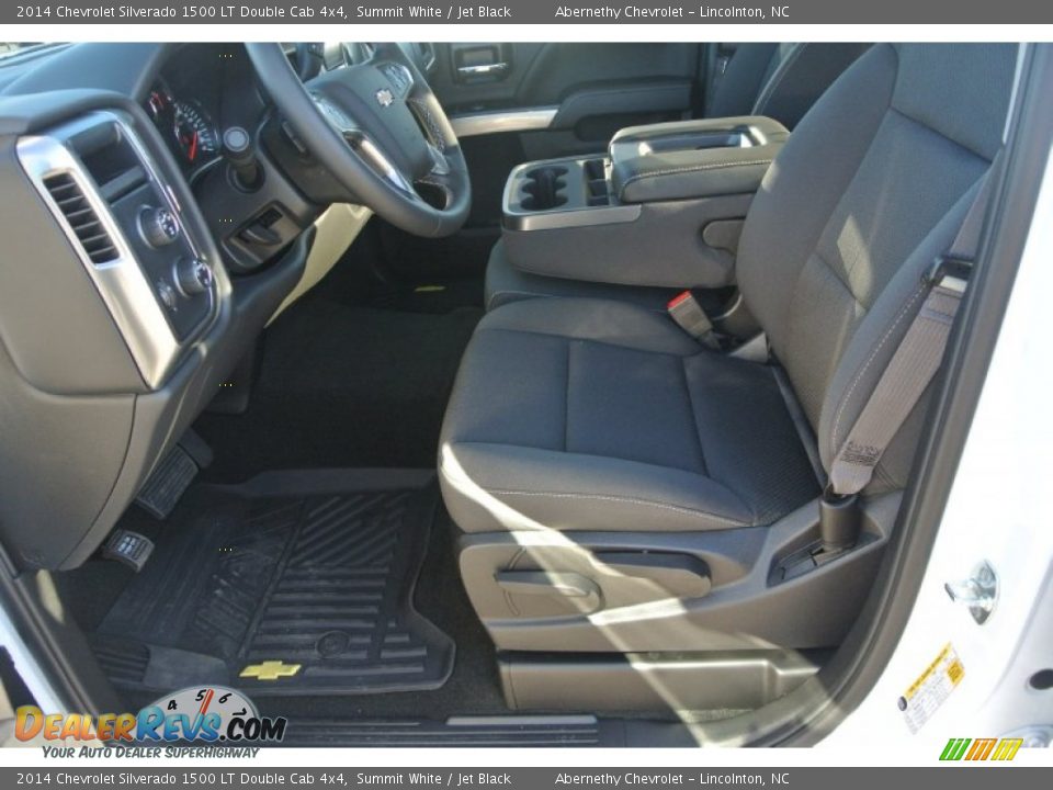 2014 Chevrolet Silverado 1500 LT Double Cab 4x4 Summit White / Jet Black Photo #8