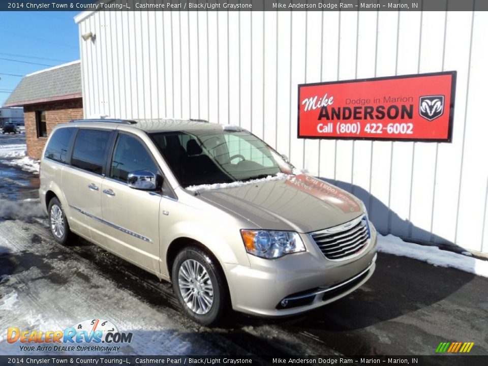 2014 Chrysler Town & Country Touring-L Cashmere Pearl / Black/Light Graystone Photo #1