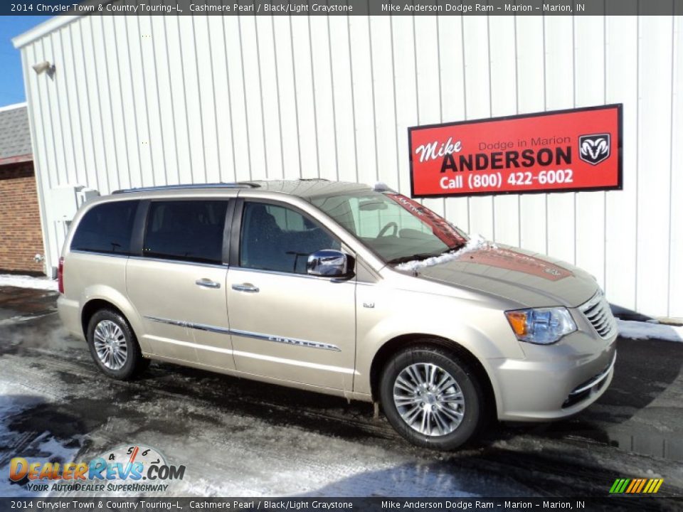 2014 Chrysler Town & Country Touring-L Cashmere Pearl / Black/Light Graystone Photo #2