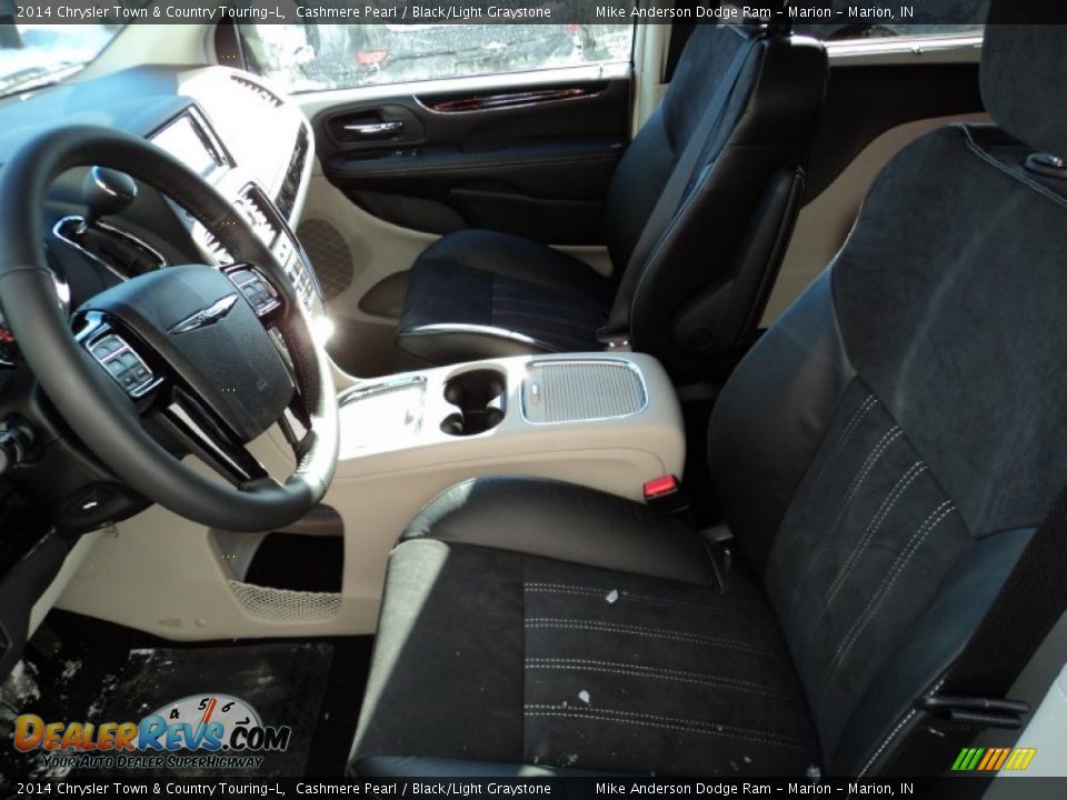 2014 Chrysler Town & Country Touring-L Cashmere Pearl / Black/Light Graystone Photo #5