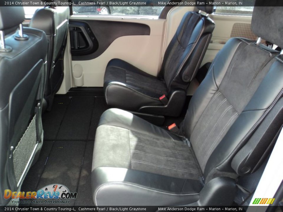 2014 Chrysler Town & Country Touring-L Cashmere Pearl / Black/Light Graystone Photo #8