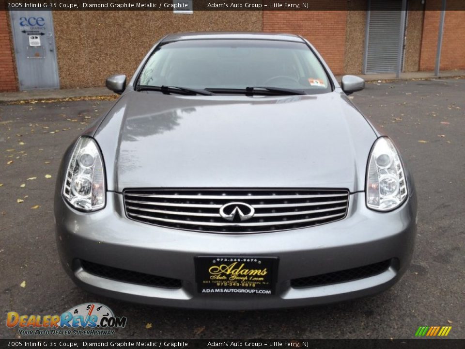 2005 Infiniti G 35 Coupe Diamond Graphite Metallic / Graphite Photo #2