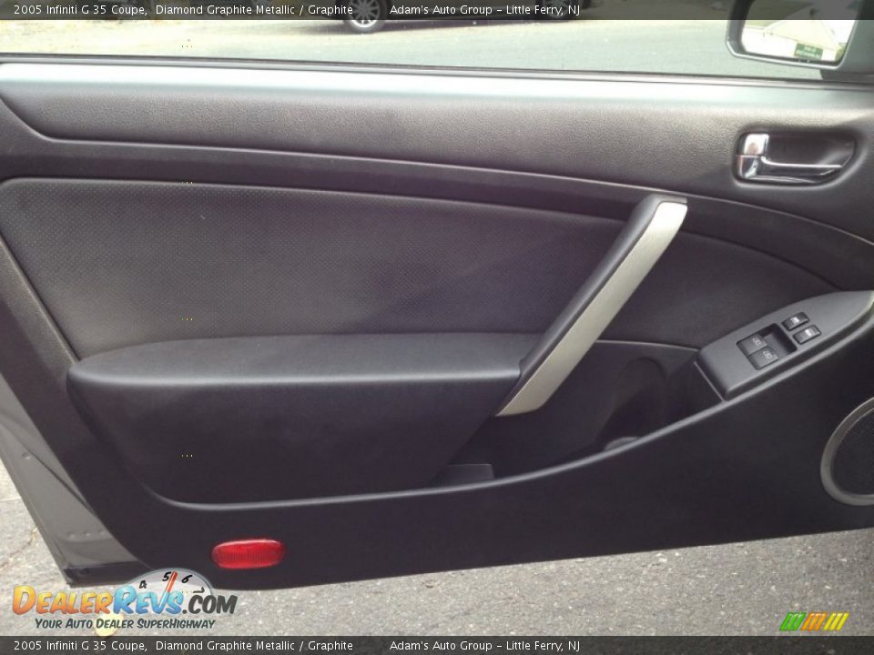 2005 Infiniti G 35 Coupe Diamond Graphite Metallic / Graphite Photo #7