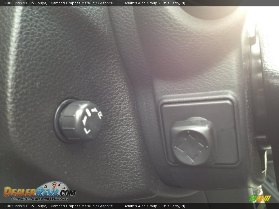 2005 Infiniti G 35 Coupe Diamond Graphite Metallic / Graphite Photo #11