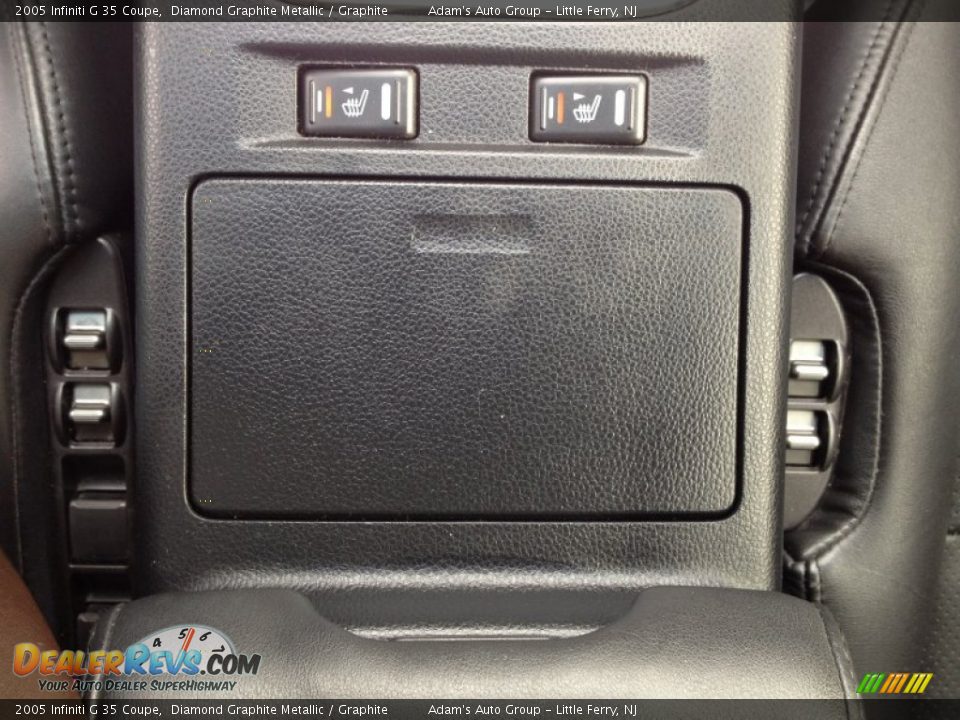 2005 Infiniti G 35 Coupe Diamond Graphite Metallic / Graphite Photo #19