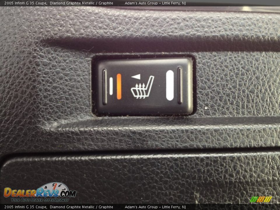 2005 Infiniti G 35 Coupe Diamond Graphite Metallic / Graphite Photo #20