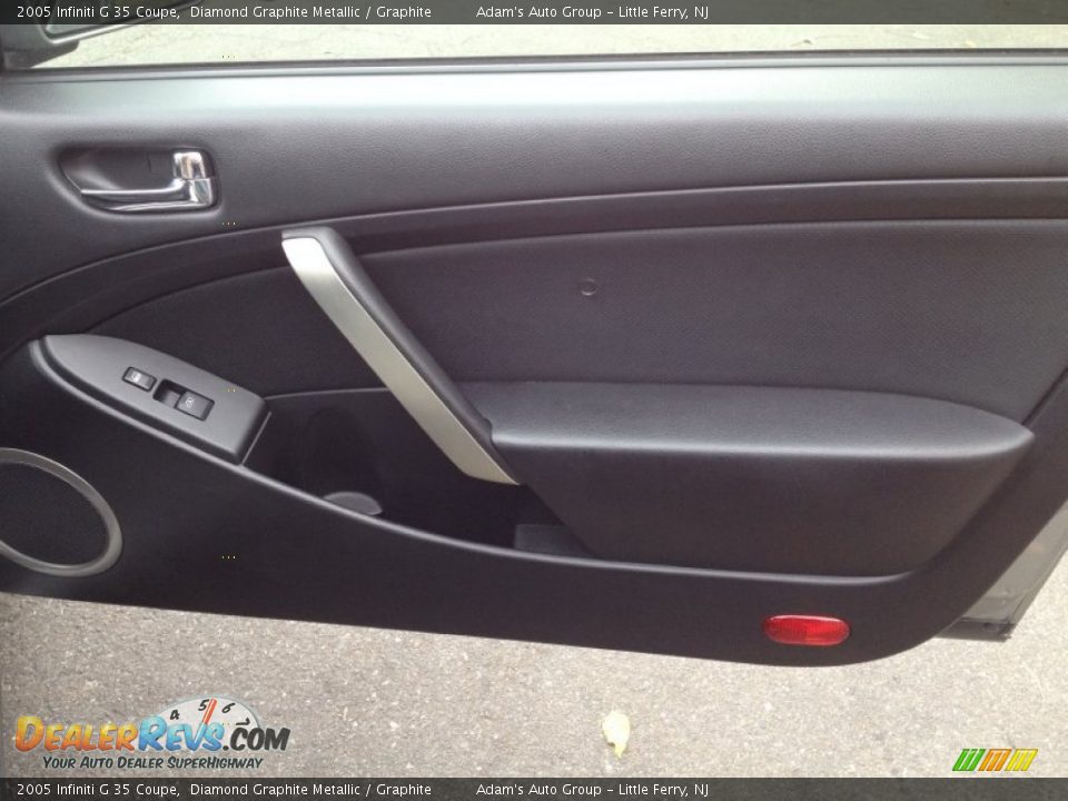 2005 Infiniti G 35 Coupe Diamond Graphite Metallic / Graphite Photo #23