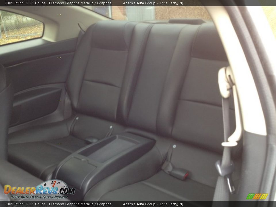 2005 Infiniti G 35 Coupe Diamond Graphite Metallic / Graphite Photo #27