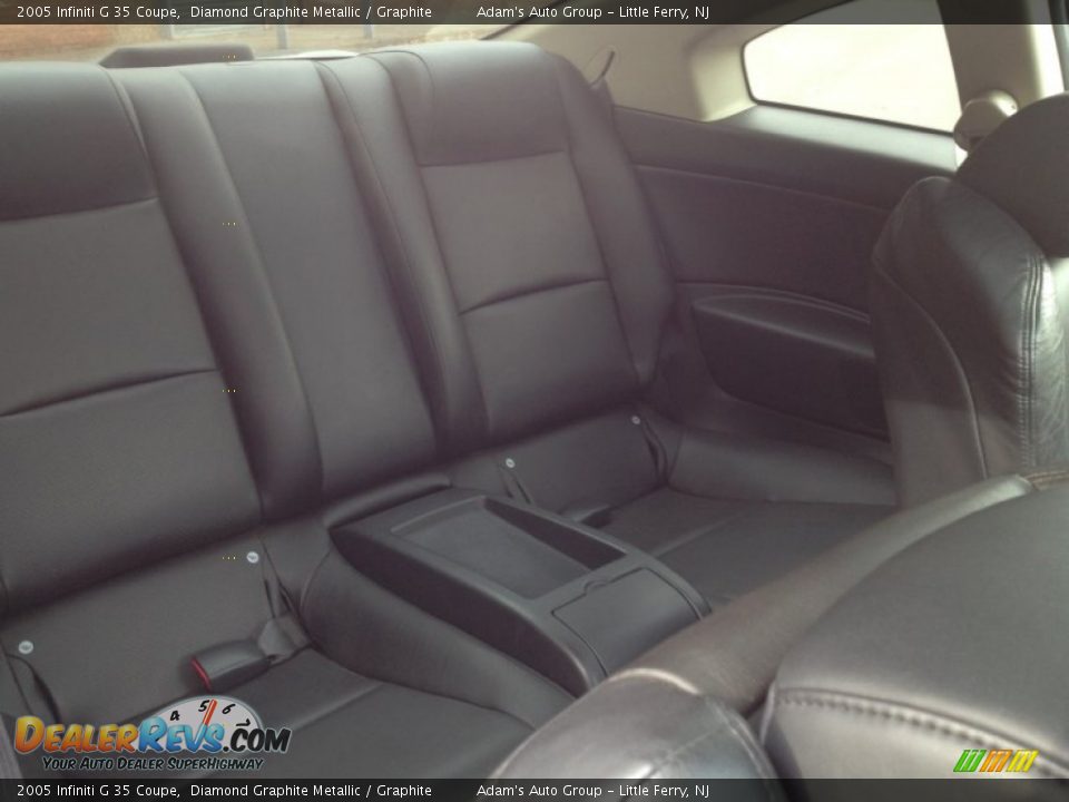 2005 Infiniti G 35 Coupe Diamond Graphite Metallic / Graphite Photo #28