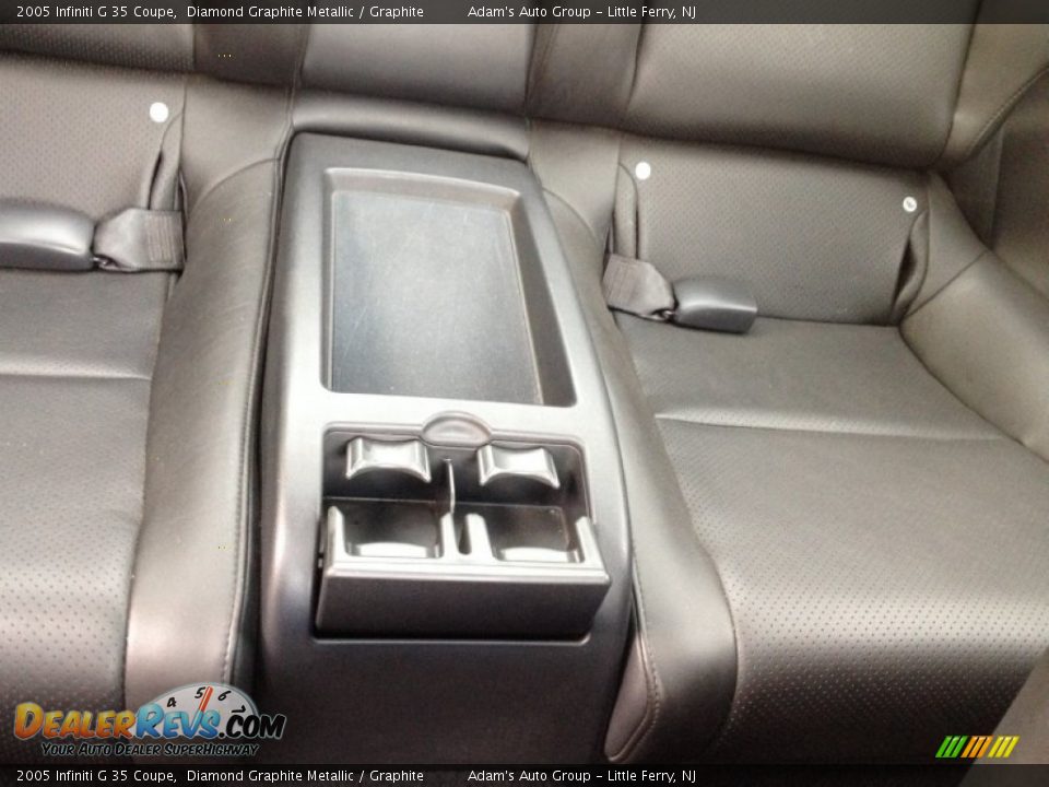 2005 Infiniti G 35 Coupe Diamond Graphite Metallic / Graphite Photo #29