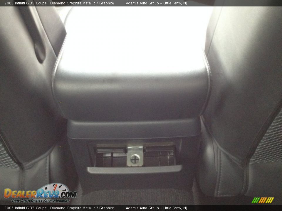 2005 Infiniti G 35 Coupe Diamond Graphite Metallic / Graphite Photo #30