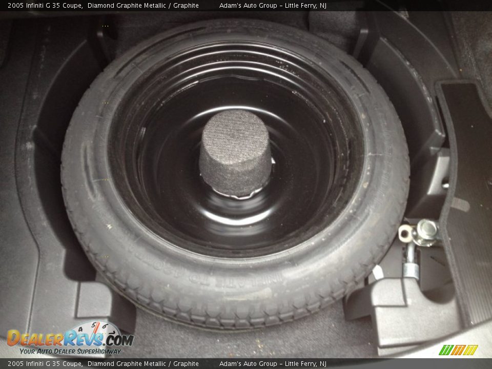 2005 Infiniti G 35 Coupe Diamond Graphite Metallic / Graphite Photo #34