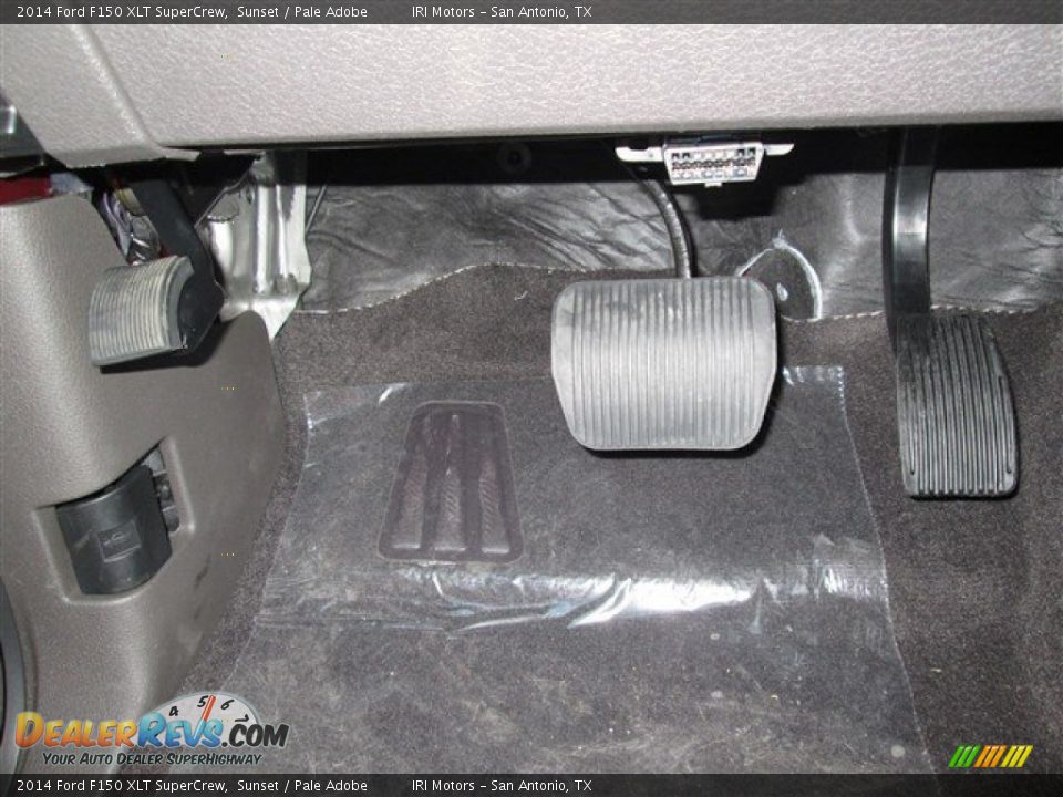 2014 Ford F150 XLT SuperCrew Sunset / Pale Adobe Photo #21