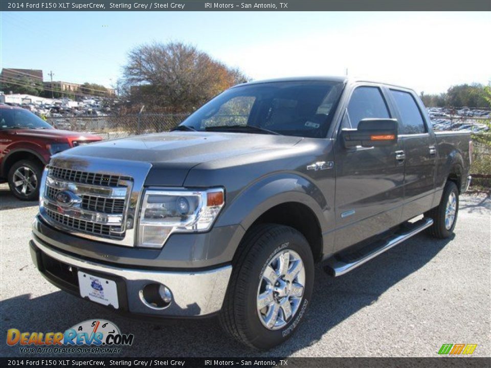 2014 Ford F150 XLT SuperCrew Sterling Grey / Steel Grey Photo #1