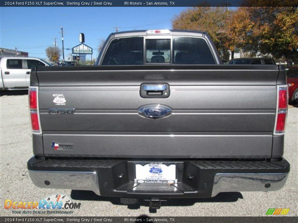 2014 Ford F150 XLT SuperCrew Sterling Grey / Steel Grey Photo #4