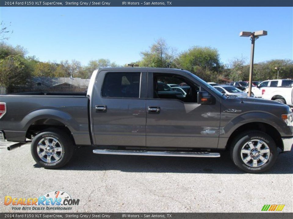 2014 Ford F150 XLT SuperCrew Sterling Grey / Steel Grey Photo #6