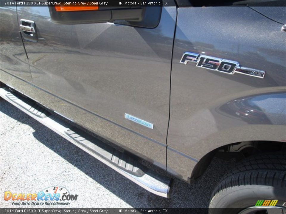 2014 Ford F150 XLT SuperCrew Sterling Grey / Steel Grey Photo #9