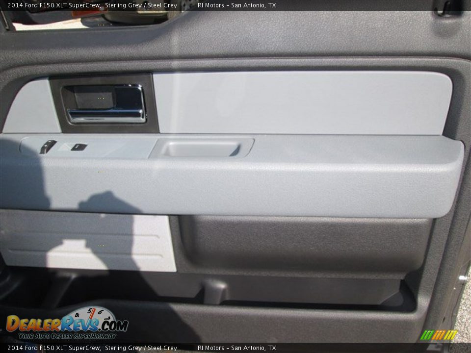 2014 Ford F150 XLT SuperCrew Sterling Grey / Steel Grey Photo #11
