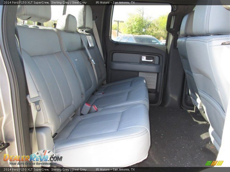 2014 Ford F150 XLT SuperCrew Sterling Grey / Steel Grey Photo #13