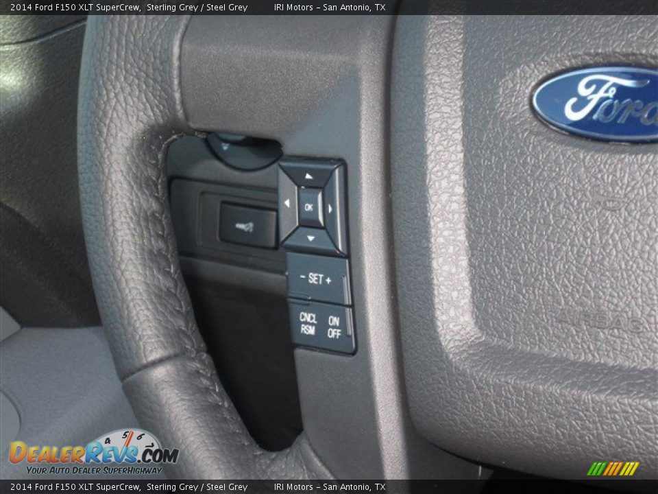 2014 Ford F150 XLT SuperCrew Sterling Grey / Steel Grey Photo #15