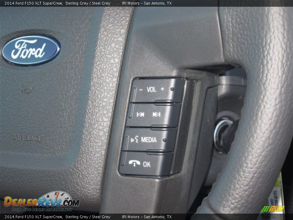 2014 Ford F150 XLT SuperCrew Sterling Grey / Steel Grey Photo #16