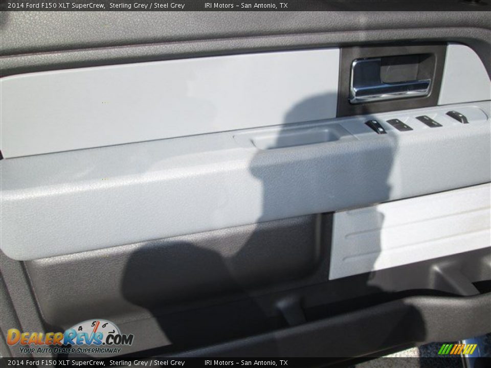 2014 Ford F150 XLT SuperCrew Sterling Grey / Steel Grey Photo #18