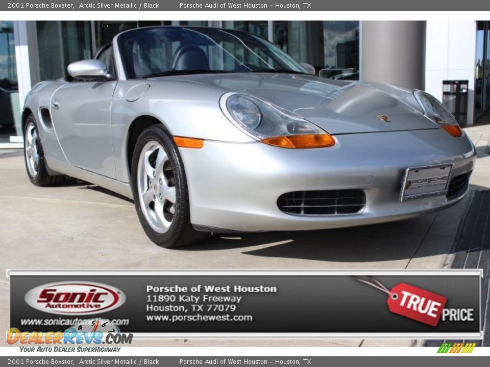 2001 Porsche Boxster Arctic Silver Metallic / Black Photo #1