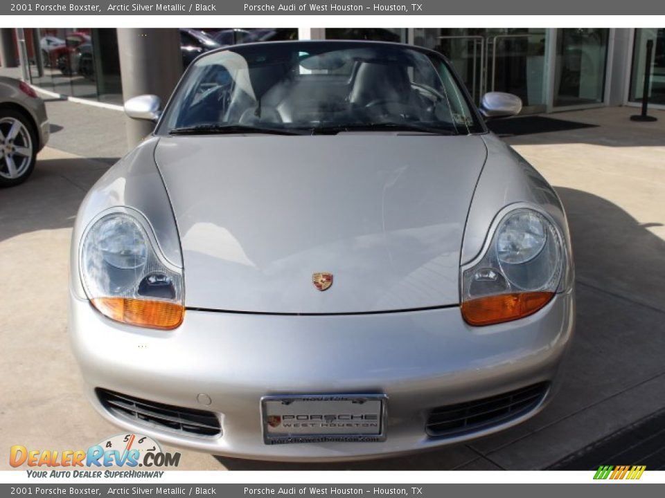 2001 Porsche Boxster Arctic Silver Metallic / Black Photo #2