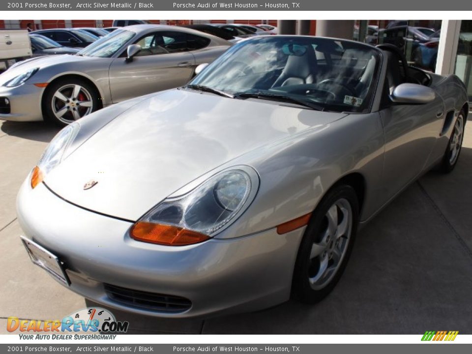 2001 Porsche Boxster Arctic Silver Metallic / Black Photo #3