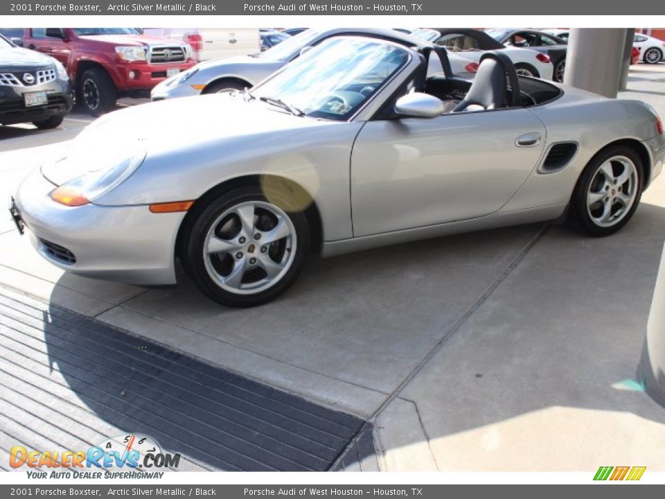 2001 Porsche Boxster Arctic Silver Metallic / Black Photo #4