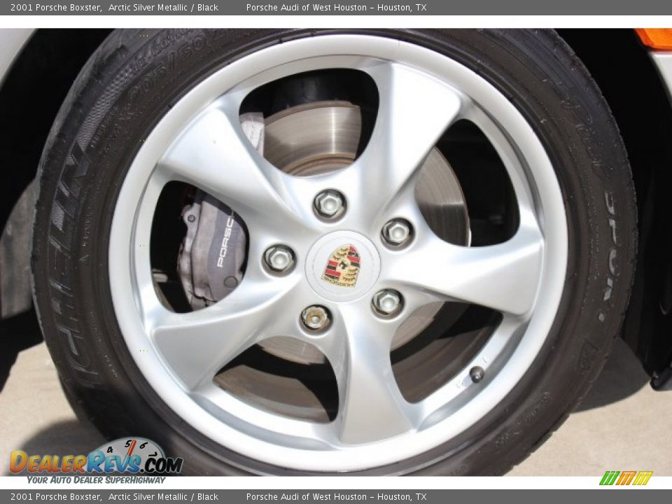 2001 Porsche Boxster Arctic Silver Metallic / Black Photo #9