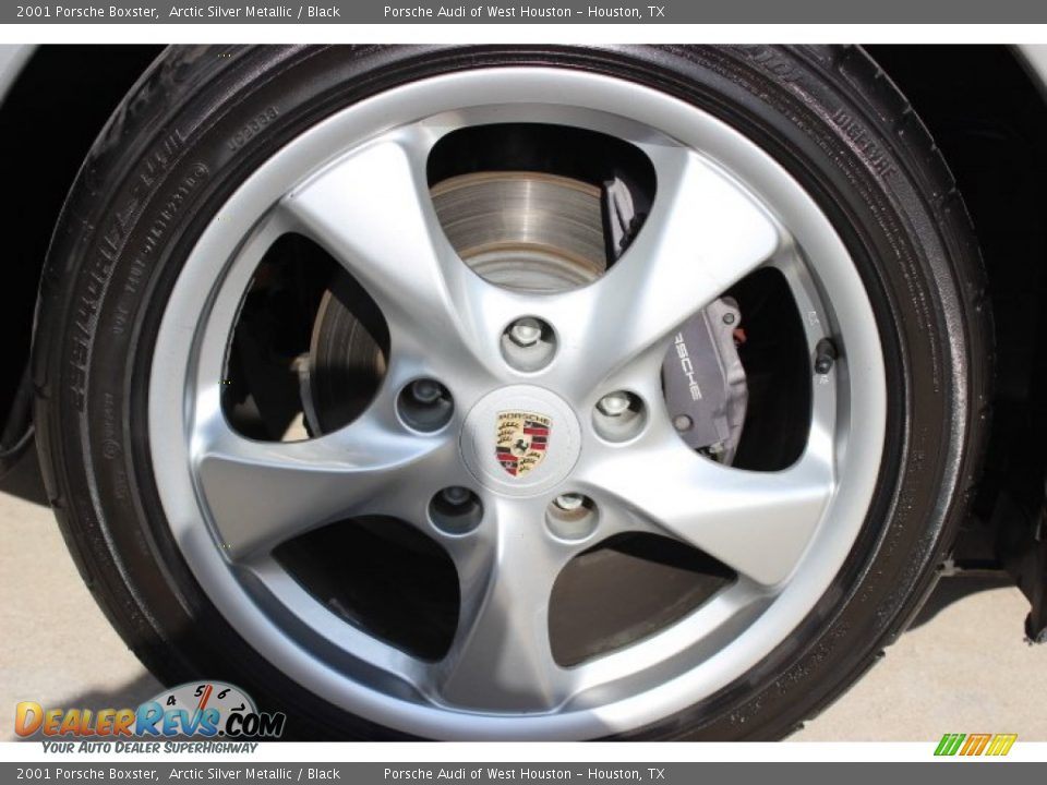 2001 Porsche Boxster Arctic Silver Metallic / Black Photo #10
