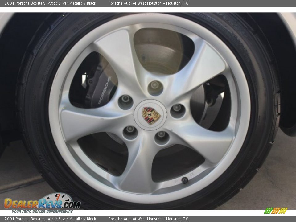 2001 Porsche Boxster Arctic Silver Metallic / Black Photo #11