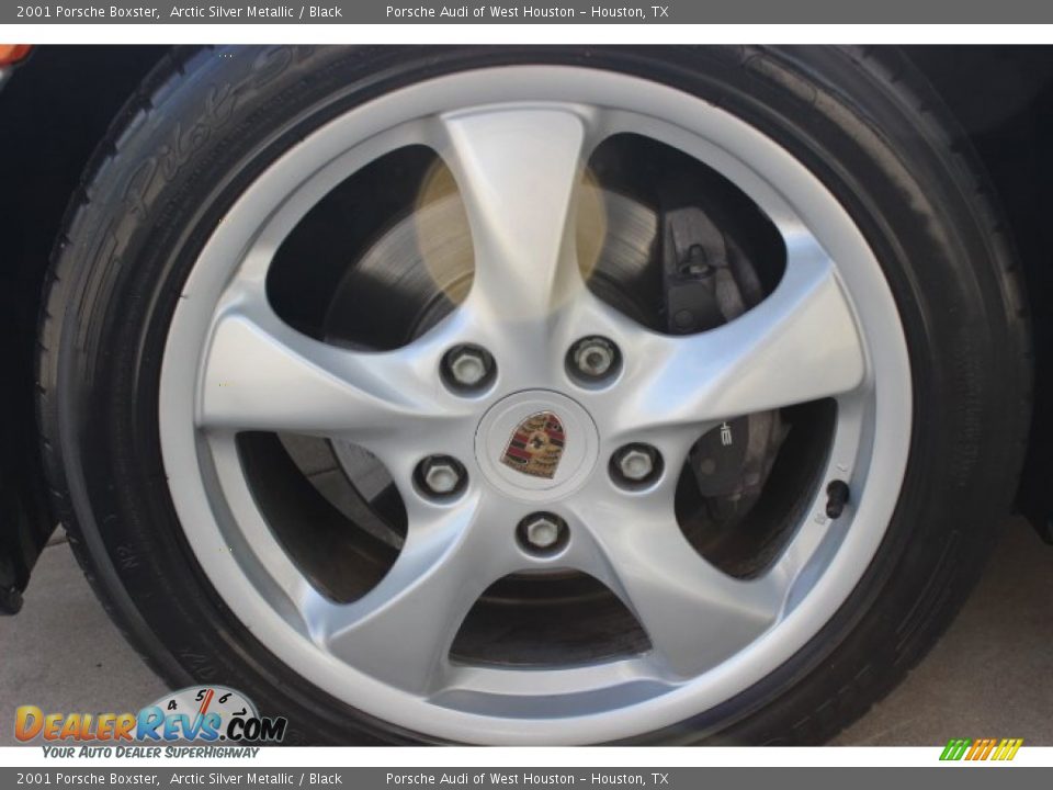 2001 Porsche Boxster Arctic Silver Metallic / Black Photo #12