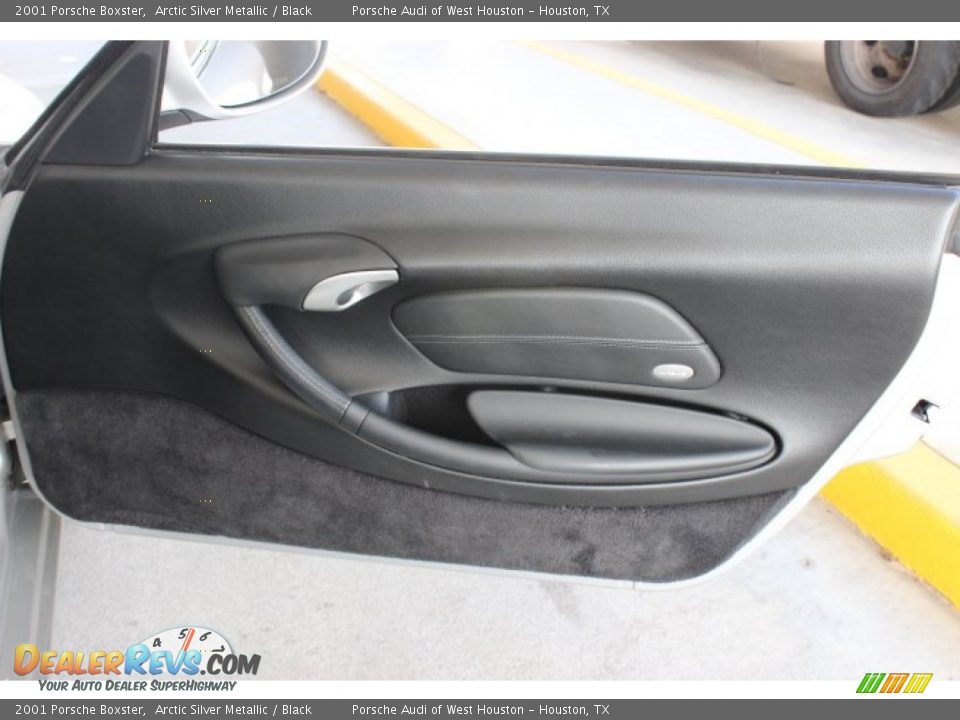 2001 Porsche Boxster Arctic Silver Metallic / Black Photo #26