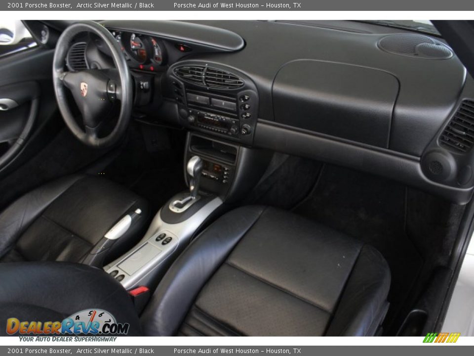 2001 Porsche Boxster Arctic Silver Metallic / Black Photo #27