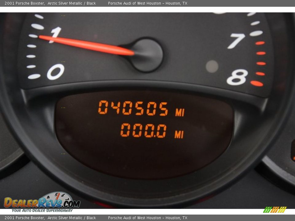 2001 Porsche Boxster Arctic Silver Metallic / Black Photo #32