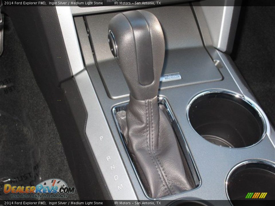 2014 Ford Explorer FWD Ingot Silver / Medium Light Stone Photo #19