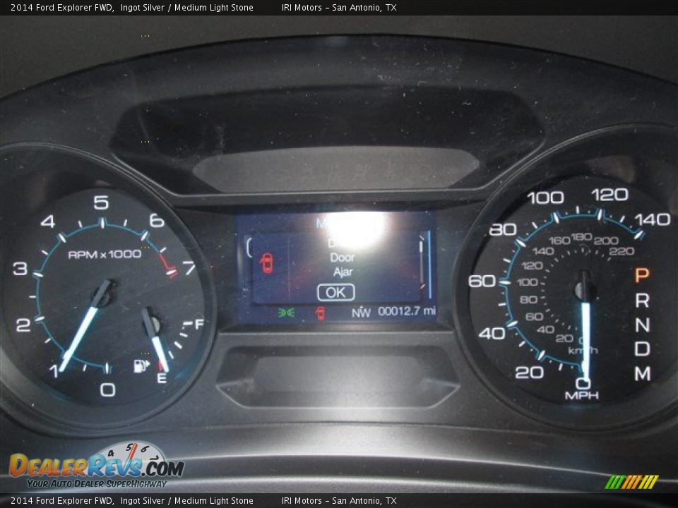 2014 Ford Explorer FWD Ingot Silver / Medium Light Stone Photo #22