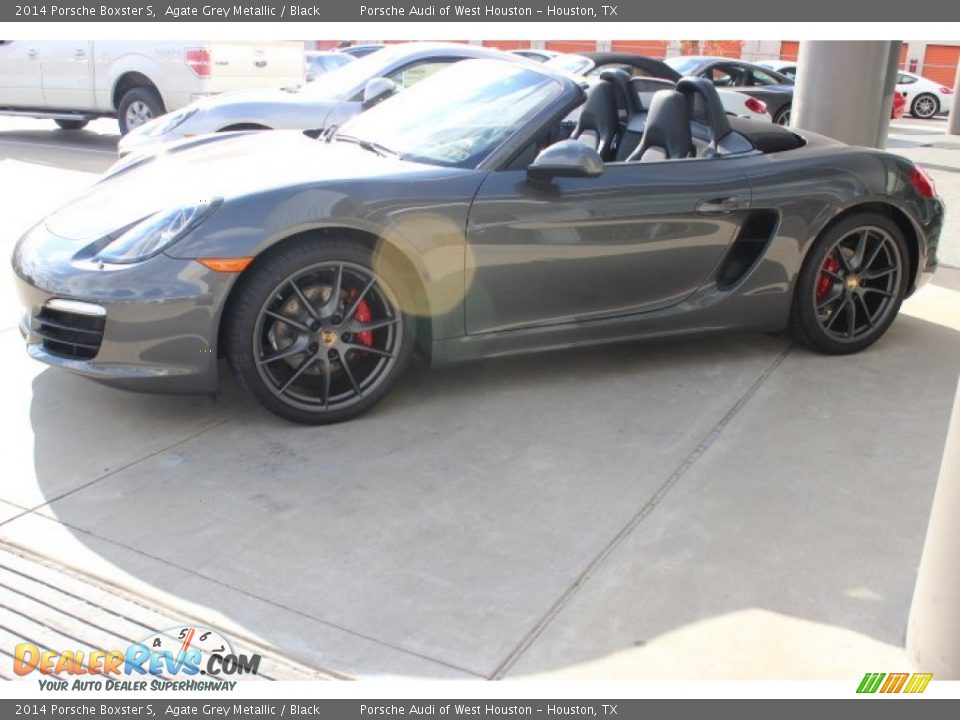 2014 Porsche Boxster S Agate Grey Metallic / Black Photo #4