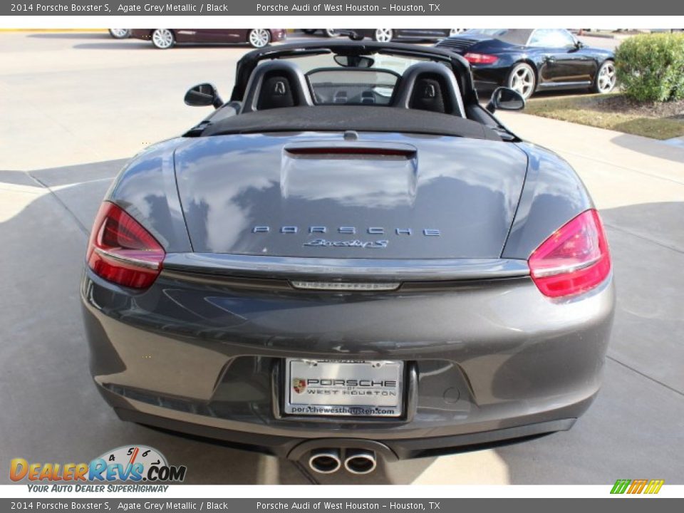 2014 Porsche Boxster S Agate Grey Metallic / Black Photo #6