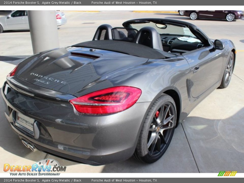 2014 Porsche Boxster S Agate Grey Metallic / Black Photo #7