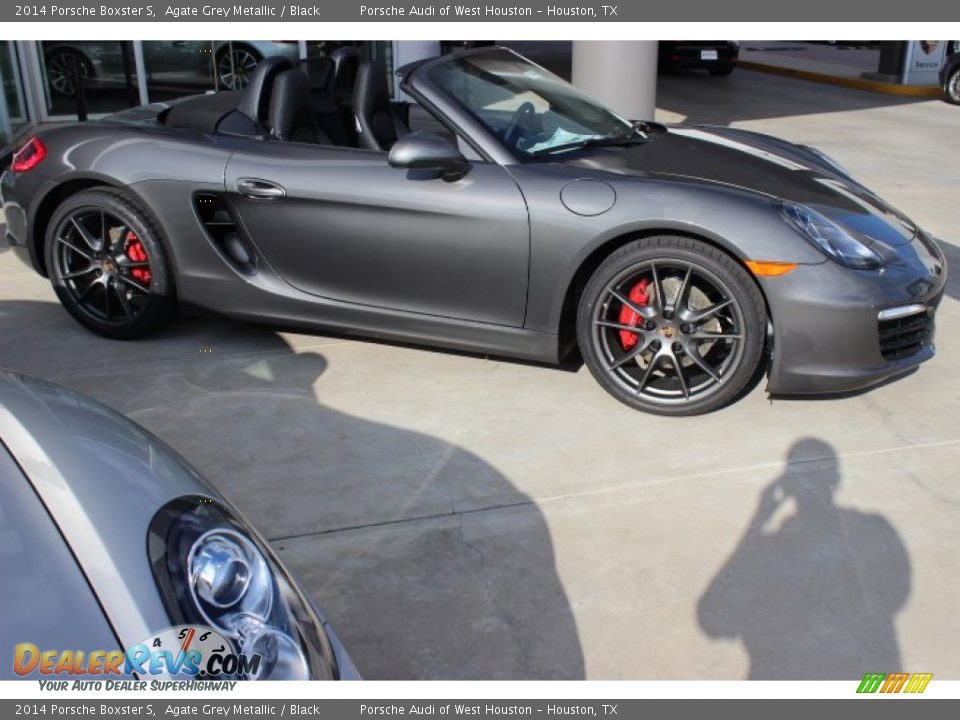2014 Porsche Boxster S Agate Grey Metallic / Black Photo #8